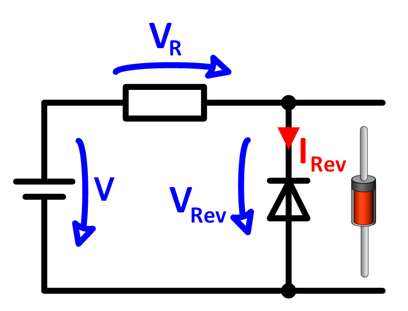 Diode basic circuit in forward direction